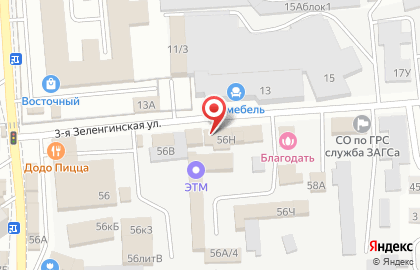 Салон Ритуал-центр в Астрахани на карте