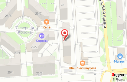 Центрально-Черноземный банк Сбербанка России на улице 60-й Армии на карте