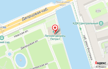 Летний Дворец Петра i, Филиал Государственного Русского Музея на карте