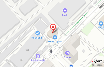 Автомойка Серенити на улице Колпакова, 46 в Мытищах на карте