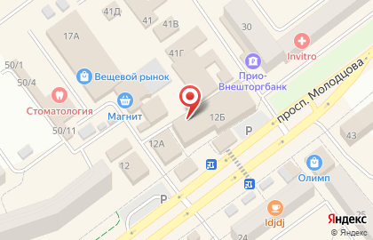Салон связи Связной в Северном микрорайоне на карте
