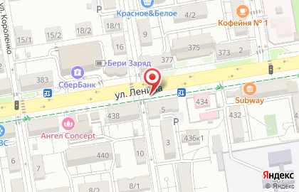 Тривижн 3х6м. на улице Ленина на карте