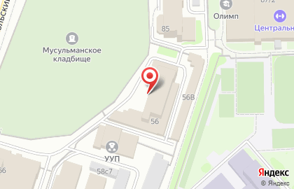 8 пожарно-спасательный отряд ФПС Государственной противопожарной службы главного управления МЧС России по Тюменской области на карте