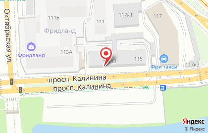 Торговая компания Мебельщик в Московском районе на карте