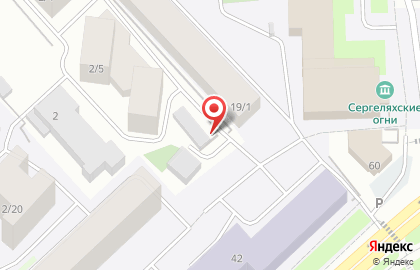 Прачечная Лоск в Якутске на карте
