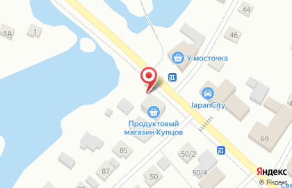 Служба доставки готовой еды Азия суши на карте