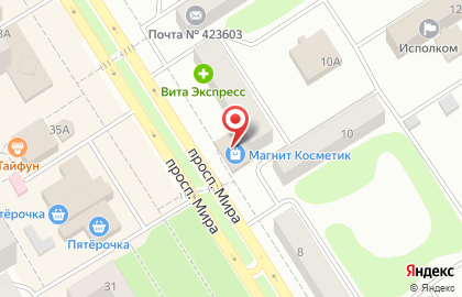 Продмаркет СластЕла на проспекте Мира, 14а в Елабуге на карте