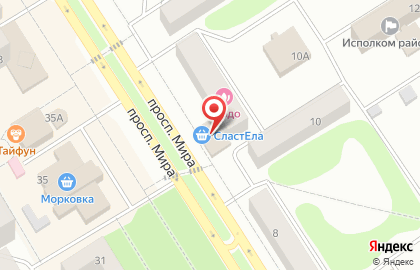 Банкомат Ак Барс на проспекте Мира, 14а в Елабуге на карте