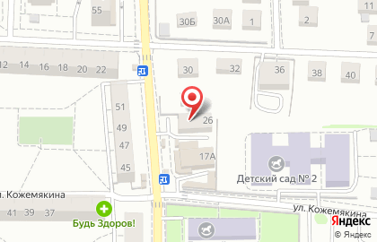Кафе-бар на Красносельской, 26 на карте