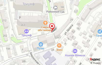 Столовая на Кирпичной улице на карте