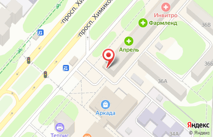 Аптечный склад Апрель в Нижнекамске на карте