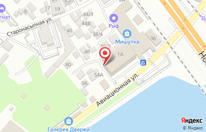 Центр доктора Бубновского на Авиационной улице на карте
