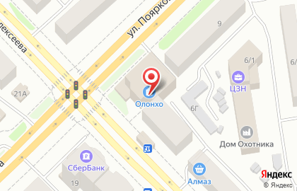 Багетная мастерская Городской формат на улице Петра Алексеева на карте