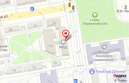 МВД по Республике Хакасия на карте
