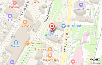 Империя света на улице Горького на карте
