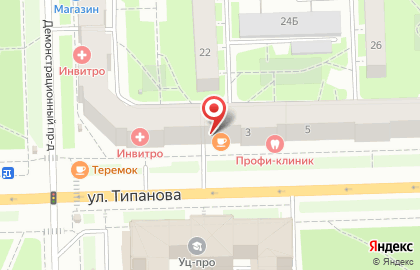 Магазин Белорусский трикотаж в Московском районе на карте