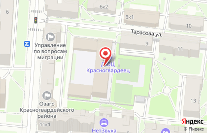 Красногвардеец на карте