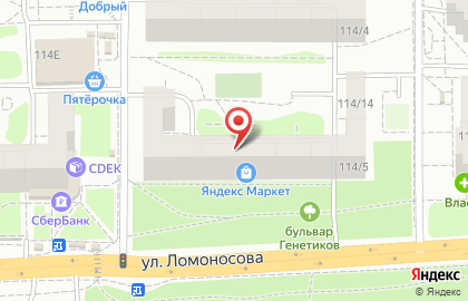 Новостройки, ОАО ДСК на улице Ломоносова 114/19 на карте