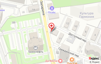 Компания Юридический советник в Центральном районе на карте