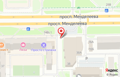 Магазин кондитерских изделий Сластена в Тобольске на карте