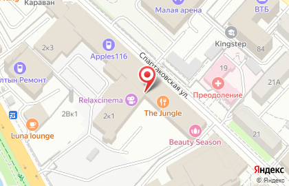 Туристическое агентство Region на Спартаковской улице на карте