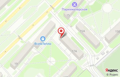 Продуктовый магазин в Нижнем Новгороде на карте