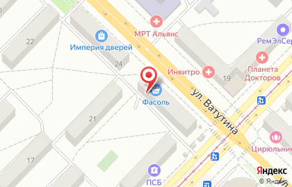 Парикмахерская Фелиция на площади Карла Маркса на карте