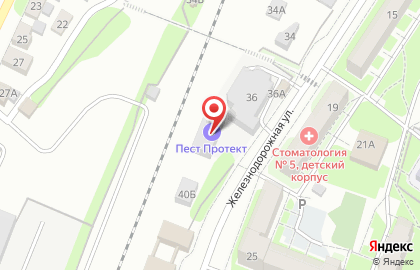 Роспечать на Железнодорожной улице на карте