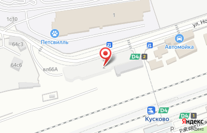 Автостоянка №128 на карте