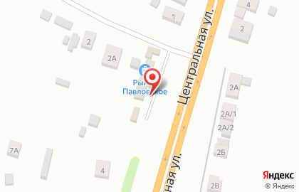 Строительный рынок Павловское на карте