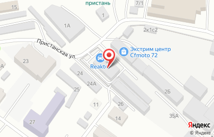 Автокомплекс REAKTOR на Госпаровской улице на карте