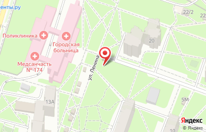 Точка Доступа на улице Ленина на карте