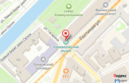 Туристский информационный центр Орловской области на карте