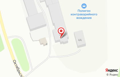 Тайк 43 на Октябрьской улице на карте