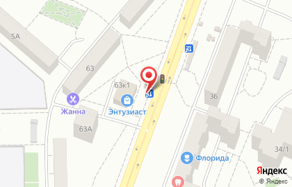 Магазин кондитерских изделий Пряничный домик в Советском районе на карте