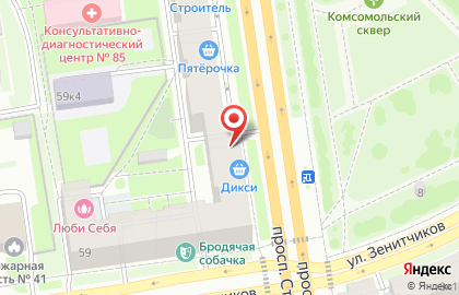 Магазин одежды в Санкт-Петербурге на карте