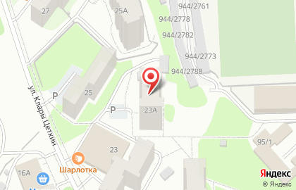 Клуб Росток в Свердловском районе на карте
