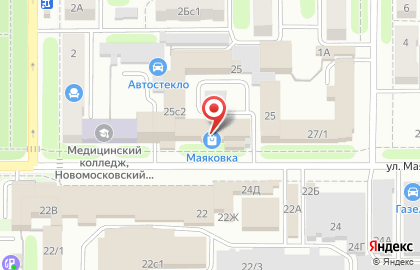 Торговая компания Стройцентр на улице Маяковского на карте