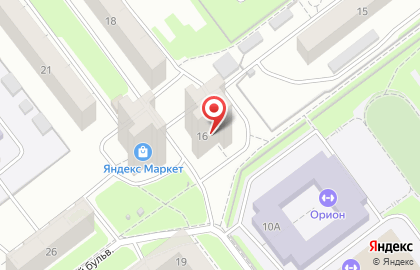 Хоррор-квест Капкан на ​Львовском бульваре на карте