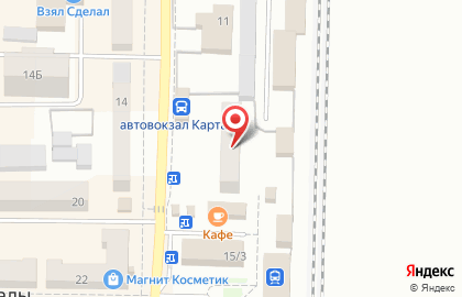 Салон связи и мобильных телефонов МТС на улице Пушкина на карте