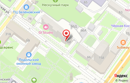 Офис недвижимости Мегаполис-Сервис на Комсомольской на карте