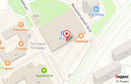 Магазин-сервисный центр М2 в Петрозаводске на карте