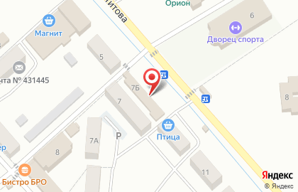 Зоомагазин Кот и Пес в переулке Титова на карте