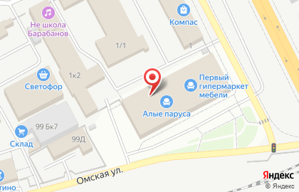 Мебельная компания Заречье на проспекте Машиностроителей на карте