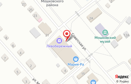 Банк Левобережный в Новосибирске на карте