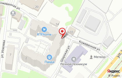 Торгово-сервисный центр Айлан в Кировском районе на карте