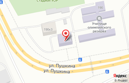СГА на улице Пушкина на карте