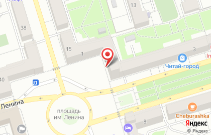 Центр информационных технологий на улице Горького на карте