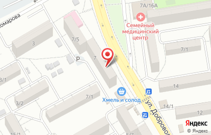 Страховое общество Ресо-гарантия на улице Добровольского на карте