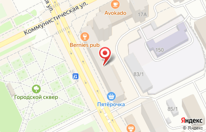 МТС на Первомайской улице на карте